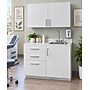 Viva Comfort 36" H x 36" W Exam Room Medical Cabinet with Right Sink and 36" W Wall Cabinet, 3 Drawers, Gray (90236RS-GRY-WAL)~#|#~3CCB8042-6024-44E0-B8848DE156E97D45_sc7