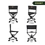 Arrowhead Outdoor 360°-Swiveling Outdoor Chair, Charcoal Black (TSRTKKS0261U)~#|#~3CD1CB4C-B9DC-4A95-85BA25BA667BE314_sc7