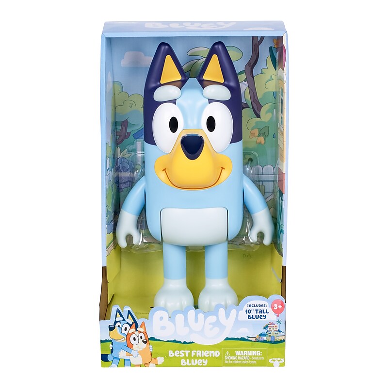 Bluey Series 10 My Best Friend Bluey Plastic 10" Figure (17640-4) image 1