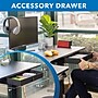 Mount-It! MI-15002 57"W L-Shaped Adjustable Particle Board Standing Desk, Black (MI-15002)~#|#~3CD64E0A-CEDB-45B1-B4FFE2C5443A50E1_sc7