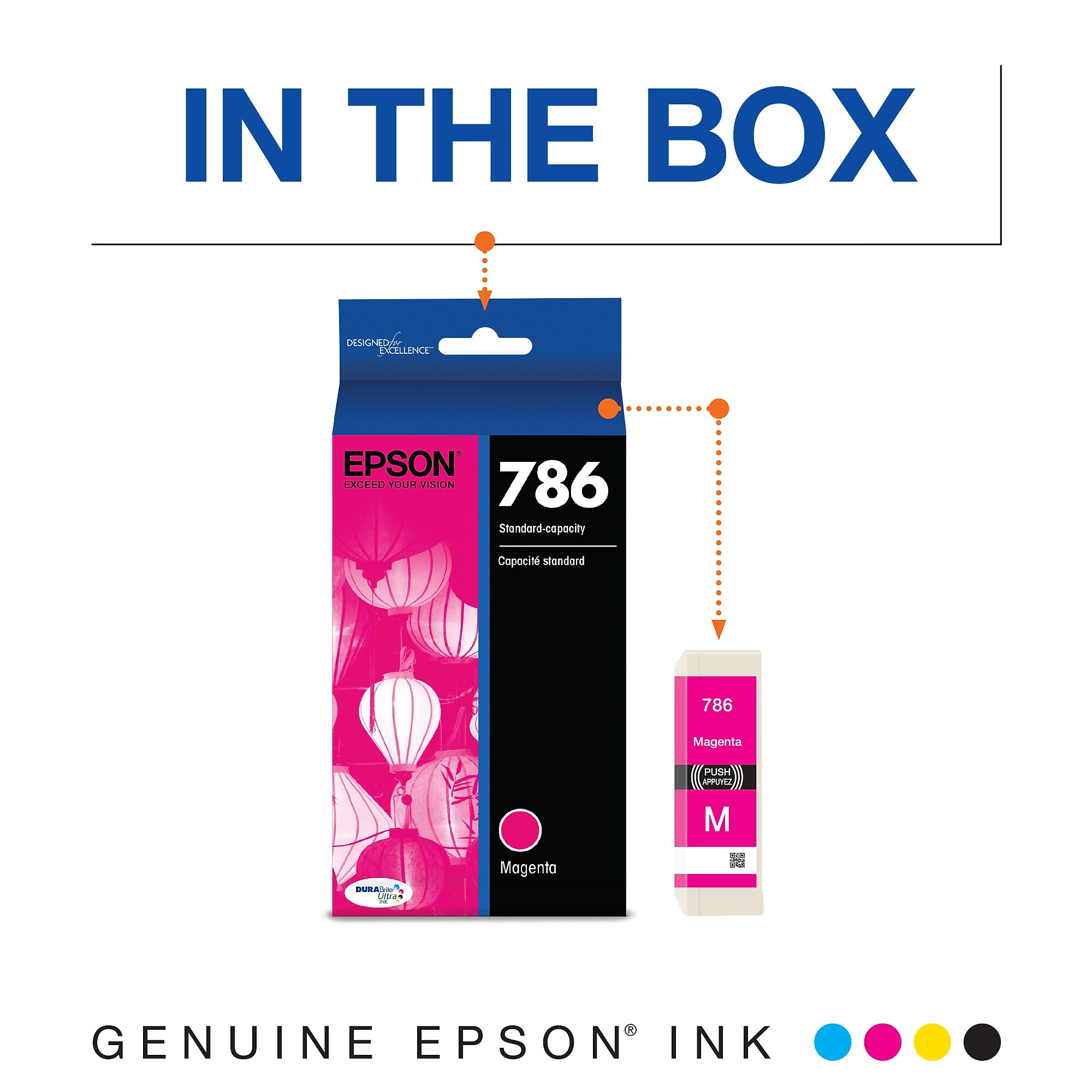 Epson T786 Magenta Standard Yield Ink Cartridge Sansujyuku sansujyuku.com