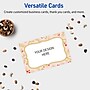 Avery Gold-Pink Berries Matte Blank Card, White, 20/Pack (S00-FGK)~#|#~3CE8B6C3-B520-403C-8D2534A0BDFAAE78_sc7
