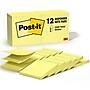 Post-it Pop-up Notes, 3" x 3", Canary Collection, Lined, 100 Sheet/Pad, 12 Pads/Pack (R335-12YW)~#|#~3CED5413-C4A9-4E99-B010D74A9D3AEC0E_sc7