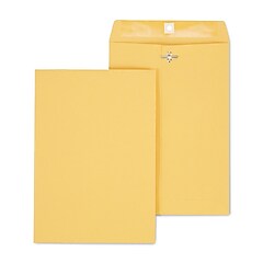 Staples Clasp & Moistenable Glue Catalog Envelopes, 10
