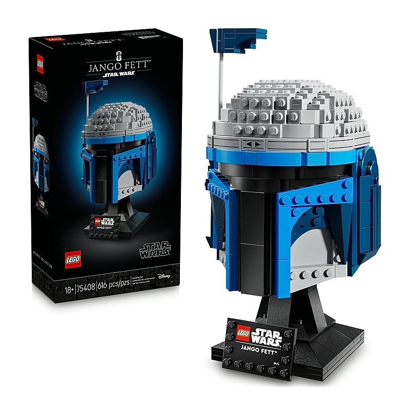 LEGO Star Wars Jango Fett Helmet, 616 Pieces (75408) image 1