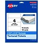 Avery Rectangle Integrated Cards, Matte White, 30/Pack (19479399856)~#|#~3CF6A154-2E39-461A-BC2DDF216DB885E0_sc7