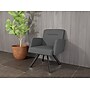 Lesro Willow Fabric Lounge Chair, Open House Graphite/Black (WL1101.SBK-01OHGP)~#|#~3CFE41DF-E79E-4CFD-B87E21DBCAC45D15_sc7