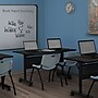 Regency Kobe 72"W x 30"D Foldable Training Room Table, Laminate, With Wheels, Ash Grey (MKFTM7230AG)~#|#~3D00253F-FD6F-4DC7-8890BF3BA27AC0C3_sc7