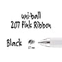 uni-ball 207 Pink Ribbon Retractable Gel Pens, Medium Point, 0.7mm, Black Ink, Dozen (1745267)~#|#~3D036C17-7EE9-46F4-99C1A0170714A587_sc7