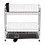 Iris Stainless Steel Dish Rack, Black (586692) ~#|#~3D06D688-7A82-4036-A6B823CB423F8B61_sc7