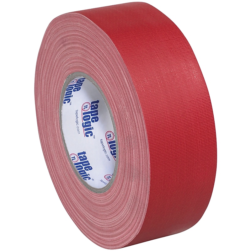 Tape Logic Non-Reflective Gaffers Tape, 2" x 60 yds., Red, 3/Carton (T98718R3PK) image 1