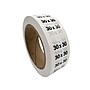 Nahanco 30 x 30 Plastic Size Marker, Clear/Black/White, 250/Roll (DSM-244)~#|#~3D0DD4A0-55F6-40F9-B5C1F4D11480E40B_sc7