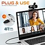 Delton 20X/C24 Wireless Noise Canceling Bluetooth Computer Headset and 1080p Webcam Bundle, USB-A, Black (DBTHEAD20XBNDL)~#|#~3D0F924D-0BB0-42CB-8CFF09404A8CF945_sc7
