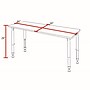 Regency Rectangular Activity Table, 66" x 30", Height Adjustable, Cherry (MT6630CHAPBK)~#|#~3D13EB30-AAC8-4817-A498920CC1D1B61C_sc7