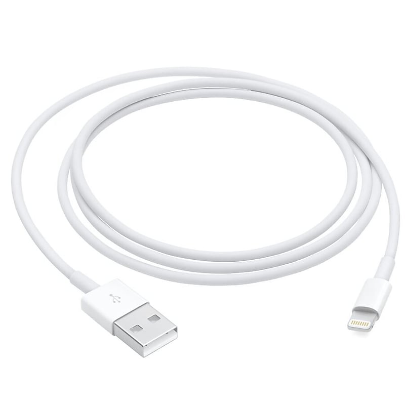 Apple 3.3 Foot Lightning to USB Cable - White (MUQW3AM/A) image 1
