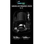 Worryfree Gadgets WSC-01 Wireless Bluetooth Portable Speaker with Microphone, Water Resistant, Black (WSC01-BLK)~#|#~3D18DA3E-7EA8-47AC-87CDF4377FB58FA6_sc7