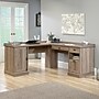 Sauder Barrister Lane 69"W L-Shaped Desk, Salt Oak (418270)~#|#~3D1B0906-4419-4CFD-9C920D0DF37906E7_sc7