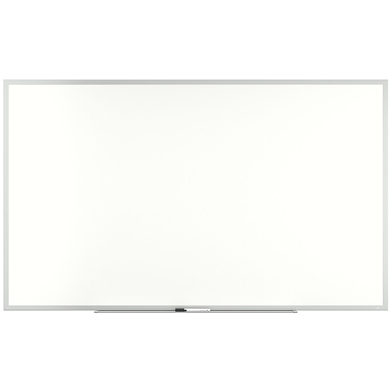 TRU RED™ Melamine Dry Erase Board, Gray Frame, 5' x 3' (TR59353) image 1