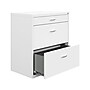 Space Solutions 3-Drawer Lateral File Cabinet, Letter/Legal Size, Lockable, 31.88"H x 30"W x 17.63"D, White (25071)~#|#~3D1E85FC-D254-40BF-A3B8908835AA9077_sc7