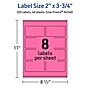 Avery Hemp Square Scalloped Laser/Inkjet Multipurpose Labels, 1-5/8" x 1-5/8", Off-White (800/Box)~#|#~3D1FF70A-4BAF-4DCB-AD0F4633468F7165_sc7