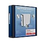 Staples Heavy Duty 3" 3-Ring Better Binder, D-Ring, Blue (ST55889-CC)~#|#~3D2189DE-374D-45AA-B7812A89BB869C4B_sc7