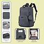 DUKAP Mom Pro Expandable Diaper Backpack, Large, Grey (BDKMOM17GRE)~#|#~3D25C30A-6B07-47F1-A207102B14D79698_sc7
