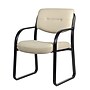 Boss LeatherPlus Guest Chair with Sled Base, Beige (B9529-BG)~#|#~3D2CE97A-B9F2-48FD-9B46B3B0E74EB359_sc7