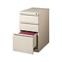 Staples Mobile Pedestal File Cabinet with Wheels, 3-Drawer, Putty~#|#~sp49507769_sc7