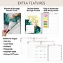 2026 Global Printed Products Essential Pro 7" x 9" Weekly & Monthly Planner, Paperboard Cover, Teal Gold Marble (ESPROCY267954)~#|#~3D33A039-E1B1-464A-8C06D8DBDEBF3C98_sc7