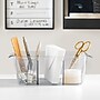 iDESIGN Small Plastic Storage Bin, Clear, 2/Pack (29406M2)~#|#~3D36E8A1-62BE-4B14-A8A4B1932094444C_sc7