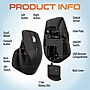 Delton S18 Wireless Mouse & Charging Mouse Pad Bundle, Black (DMWS18BD1)~#|#~3D38F6A3-C39D-4055-84064B6207C5A64D_sc7
