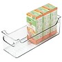 iDESIGN Medium Stackable Plastic Storage Bin, Clear (73430)~#|#~3D399136-F237-47CA-B0BD7496F5FDA6F8_sc7