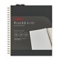 Staples Pro120 Elite™ Flexible Cover Notebook, 8.5" x 11", Narrow Ruled, 90 Sheets, Black (ST63367)~#|#~3D3D1017-16CF-4A96-A76E319EC4B847A8_sc7