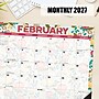 2027 Willow Creek Spring Floral 22" x 17" Monthly Desk Pad Calendar, Assorted Colors (66621)~#|#~3D3D2D01-F430-4DBF-A8D75887E5AF5D3F_sc7