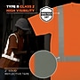 GloWear 8282 High Visibility Short Sleeve T-Shirt, ANSI Type R Class 2, Orange, X-Small (21851)~#|#~3D3D8661-3CD4-4C8C-B6BFA0CDBD42F9F5_sc7