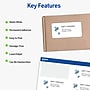 Avery TrueBlock Shipping Labels, 2" x 4", Matte White, 100 Labels/Pack (18163)~#|#~3D3EE4FE-FDC4-4117-A6369F693B598587_sc7