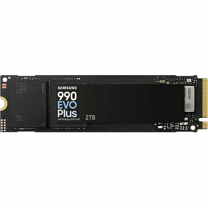Samsung 990 EVO Plus 2TB M.2 2280 PCIe NVMe 5.0 x2 Internal Solid State Drive, TLC V-NAND (MZ-V9S2T0BW) image 1