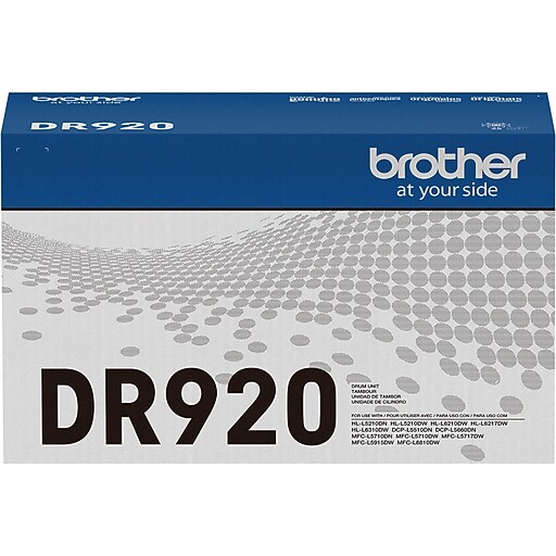 Brother Genuine DR920 Black Drum Unit Staples