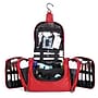 Karla Hanson 9.8" Toiletry Bag, Water Resistant, Red (95006RED)~#|#~3D4BCAA9-E190-40F9-A98E3F3FB9031A4B_sc7