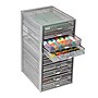 Mind Reader Storage Drawer, 10 Drawers, Metal, Silver (10CABMESH-SIL)~#|#~3D4C1110-1FDC-4F5A-949FFE4F8FF2A68E_sc7