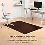 Anji Mountain Standard Bamboo Carpet & Hard Floor Chair Mat, 48" x 72", Dark Cherry (AMB24002)~#|#~3D4C754E-247F-44BA-981B59319F128689_sc7