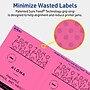 Avery Laser/Inkjet Rectangle Multipurpose Labels, 5" x 3.5", Bright Pink, 160/Pack (94256)~#|#~3D4F7E0C-CC23-45CF-9B837FC55D9B3765_sc7