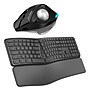 Delton E250 Wireless Ergonomic Keyboard and Trackball Mouse Combo, Black (DKWE250WBBD1)~#|#~3D526927-D53C-48E7-90FCBABD041D8A03_sc7