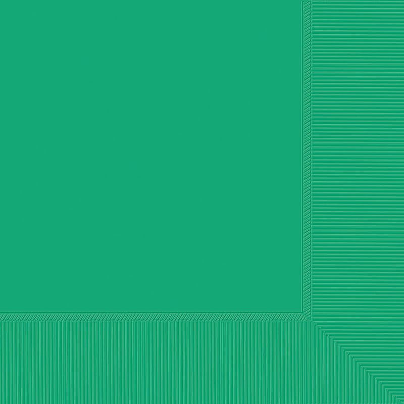 Party City Lunch Napkin, 2-Ply, Green, 40 Napkins/Pack (AM61211-03) image 1