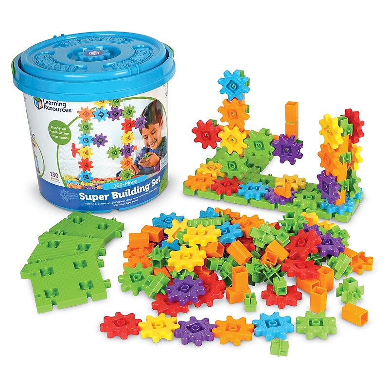 Learning Resources Gears! Gears! Gears! Super Set (LER9164) image 1