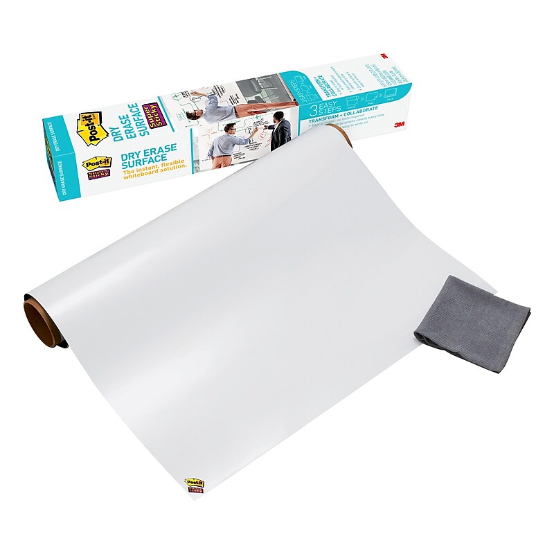 Post-it Super Sticky Dry Erase Surface, 2' x 3' (DEF3X2) image 1