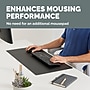 Fellowes Breyta Faux Leather Dual Sided Desk Pad, 31.5" x 15.75", Black/Hazelnut (100146132)~#|#~3D61E88B-60CA-40A9-8985D580FCBF7852_sc7