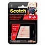 Scotch Extreme Hook and Loop Strips Fastener, 1" x 3", Clear, 2/Pack (RF6730)~#|#~3D622C22-2D84-4F5D-A2AC0401748257FF_sc7