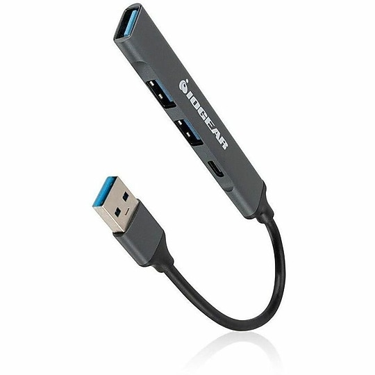 IOGEAR 4-Port USB-A Hub, Gray (GUH304C)~#|#~3D674C9E-ABF5-432D-8342D87F72943F3B_sc7