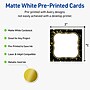Avery Square Integrated Cards, Matte White, 100/Pack (19479370891)~#|#~3D675A5D-29CC-47D1-9C4D006B178567E0_sc7
